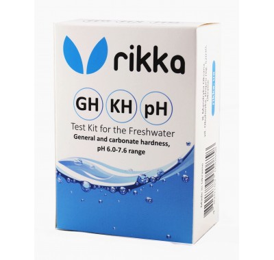 Тест набір Rikka для прісної води GH-KH-pH, 050858