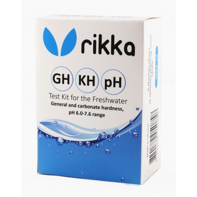 Тест набір Rikka для прісної води GH-KH-pH, 050858
