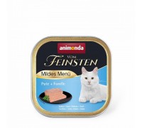 Вологий корм Animonda Vom Feinsten для дорослих кішок, з індичкою та фореллю, 100 г 83051