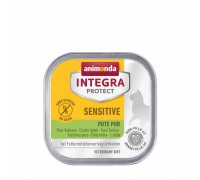 Вологий корм для кішок Integra Protect Sensitiv Pure Turkey з харчовою непереносимістю, моно індичка, 100 г 86695IPR