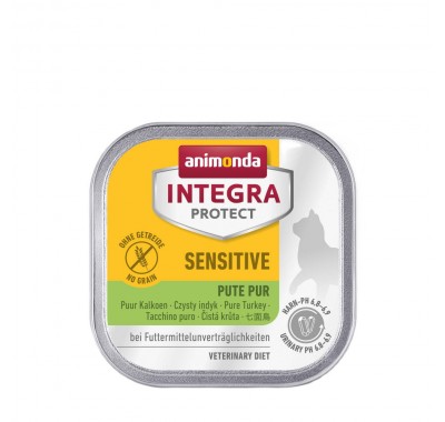 Вологий корм для кішок Integra Protect Sensitiv Pure Turkey з харчовою непереносимістю, моно індичка, 100 г 86695IPR