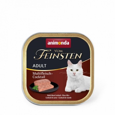 Вологий корм Animonda Vom Feinsten для кішок, мультим'ясний коктейль, 100 г 83204