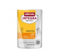 Вологий корм для кішок Integra Protect Sensitive with Turkey з харчовою непереносимістю, з індичкою пауч, 85 г 86720IPR