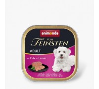 Вологий корм Animonda Vom Feinsten для дорослих собак, з індичкою та ягням, 150 г 82611