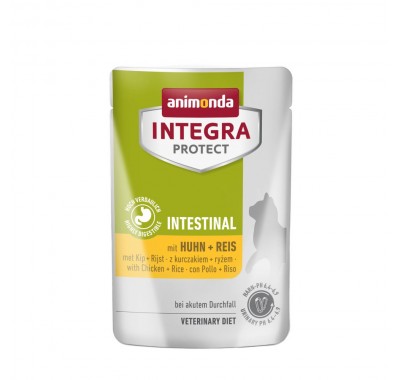 Влажный корм для кошек Integra Protect Intestinal with Chicken & Rice при заболеваниях ЖКТ, 85 г 86716IPR