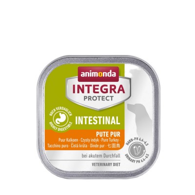 Вологий корм ветеринарний для собак Integra Protect Intestinal Pure Turkey моно індичка, при порушенні роботи ШКТ, 150 г 86413IPR