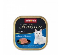 Вологий корм Animonda Vom Feinsten для кішок, з лососем та креветками, 100 г 83202