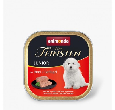 Влажный корм Animonda Vom Feinsten для щенков, с говядиной и птицей, 150 г 82620