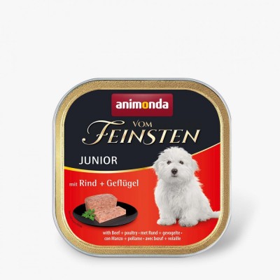 Вологий корм Animonda Vom Feinsten для цуценят, з яловичиною та птицею, 150 г 82620