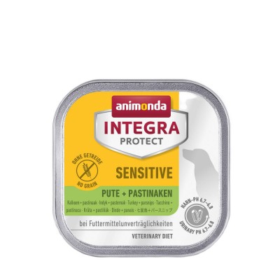 Вологий корм для собак Integra Protect Sensitiv Turkey & Parsnips при харчовій непереносимості, індичка/пастернак, 150 г 86539IPR