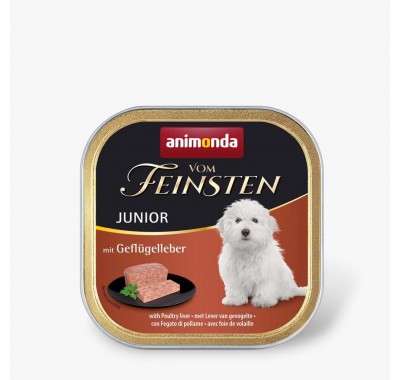 Вологий корм Animonda Vom Feinsten для цуценят, з печінкою птахів, 150 г 82657