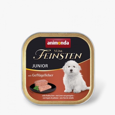 Вологий корм Animonda Vom Feinsten для цуценят, з печінкою птахів, 150 г 82657