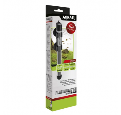 Обігрівач для акваріума Aquael Platinum Heater 75Вт, (22,5см) 35-75 л 121216