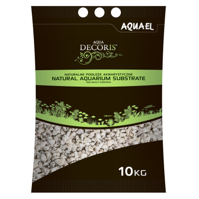 AquaEL Ґрунт доломітовий гравій білий, 2-4 мм10 кг