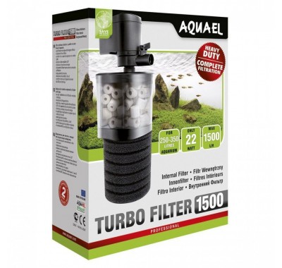 Фільтр для акваріума Aquael Turbo Filter 1500 л/год на 250-350 л 109404