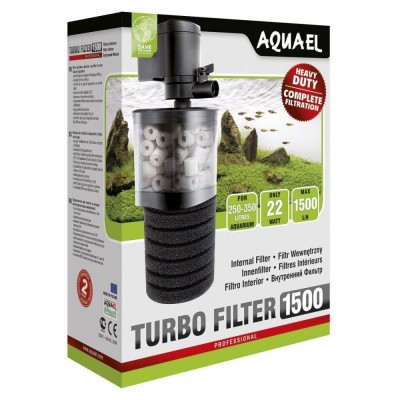 Фільтр для акваріума Aquael Turbo Filter 1500 л/год на 250-350 л 109404