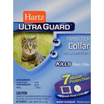 Hartz UltraGuard Flea &Tick Нашийник для котів та кошенят пурпурний 38 см 90745