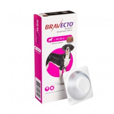 Bravecto Таблетки для собак від 40 до 56 кг
