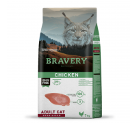 Сухий корм для стерилізованих котів BRAVERY Chicken Adult Cat Sterilized з куркою 7 кг