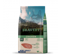 Сухий корм для собак дрібних порід BRAVERY Chicken Mini Adult з куркою 2 кг