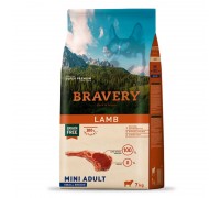 Сухой корм для собак мелких пород BRAVERY Lamb Mini Adult с ягненком 7 кг