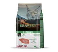 Сухий корм для котів BRAVERY Chicken Adult Cat з куркою 2 кг