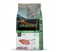 Сухий корм для котів BRAVERY Chicken Adult Cat з куркою 7 кг