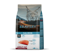 Сухий корм для стерилізованих котів BRAVERY Salmon Adult Cat Sterilized з лососем 2 кг