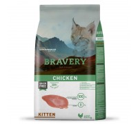 Сухий корм для кошенят BRAVERY KITTEN Chicken з куркою 600 г
