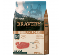 Сухий корм для собак cередніх та великих порід BRAVERY Iberian Pork Large/Medium Adult з іберійською свининою 12 кг