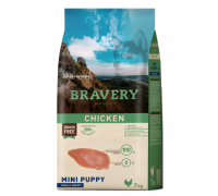 Сухий корм для цуценят дрібних порід BRAVERY Chicken Mini Puppy з куркою 7 кг