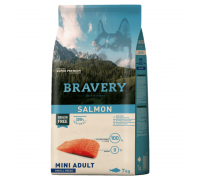 Сухой корм для собак мелких пород BRAVERY Salmon Mini Adult с лососем 7 кг
