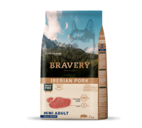 Сухой корм для собак мелких пород BRAVERY Iberian Pork Mini Adult с иберийской свининой 2 кг