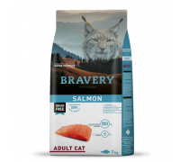 Сухий корм для котів BRAVERY Salmon Adult Cat з лососем 7 кг