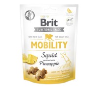 Функціональні ласощі Brit Care Mobility кальмар з ананасом для собак 150г