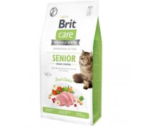 Brit Care Cat GF Senior Weight Control 7кг (контроль веса д/взрослых котов)