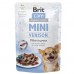 Вологий корм Brit Care Mini для собак з філе дичини в соусі, 85 г 100220