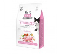 Brit Care Cat GF Sterilized Sensitive 400 г (чувствительное пищеварение д/стерилизованное)
