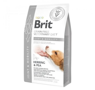 Сухий корм Brit Veterinary Diet Dog Grain Free Joint & Mobility. Дієта при захворюваннях суглобів та порушеннях рухливості 2 кг 170953