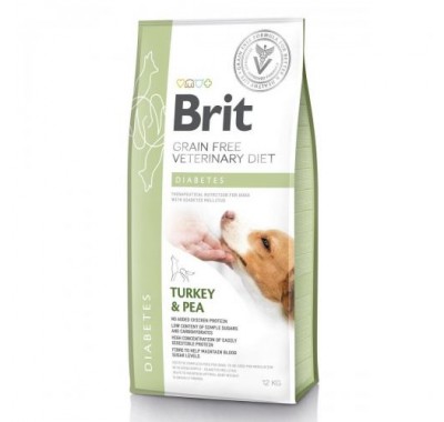 Brit Veterinary Diet Dog Grain Free Diabetes. Дієта при цукровому діабеті 12 кг