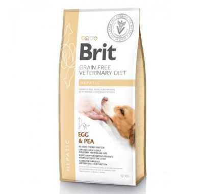 Brit Veterinary Diet Dog Grain Free Hepatic. Дієта при печінковій недостатності 12 кг