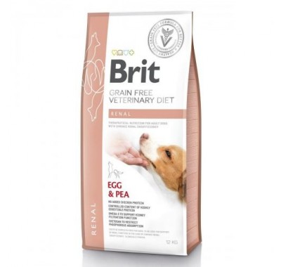 Brit Veterinary Diet Dog Grain Free Renal. Дієта при хронічній нирковій недостатності 12 кг