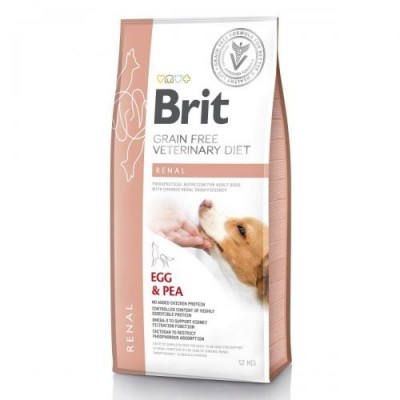 Brit Veterinary Diet Dog Grain Free Renal. Дієта при хронічній нирковій недостатності 12 кг