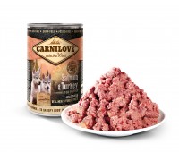 Вологий корм для цуценят Carnilove з лососем та індичкою 400 г 100130