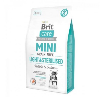 Сухий корм для собак Brit Care Grain-free Mini Light&Sterilised із кроликом 2 кг 170785