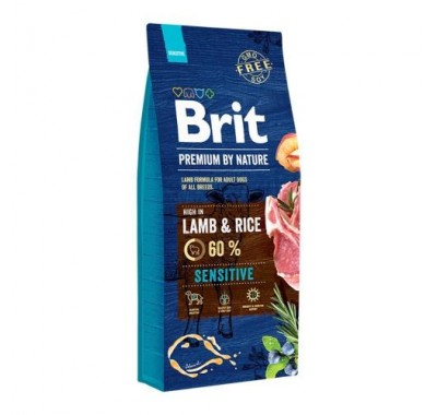 Сухий корм Brit Premium Dog Sensitive Lamb 15 кг 170845