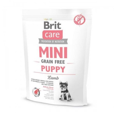 Brit Care Grain-free Mini Puppy Lamb з ягнятком для цуценят 400 г