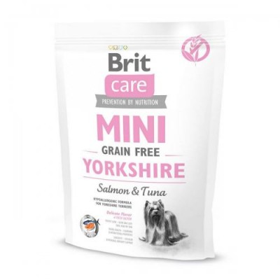 Brit Care Grain-free Mini Yorkshire з лососем та тунцем 400 г