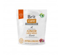 Корм для молодих собак великих порід Brit Care Dog Hypoallergenic Junior Large Breed гіпоалергенний з ягнятком, 1 кг 172217