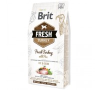 Сухий корм Brit Fresh Turkey With Pea Adult Fit & Slim для дорослих собак свіжа індичка з горохом, контроль ваги 2,5 кг, 170996